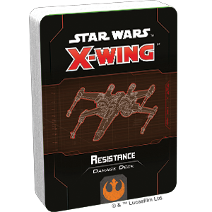 STAR WARS X-WING 2ND EDITION: RESISTANCE DAMAGE DECK EN (星球大战X翼战机第二版：抵抗组织伤害牌库 英文版)
