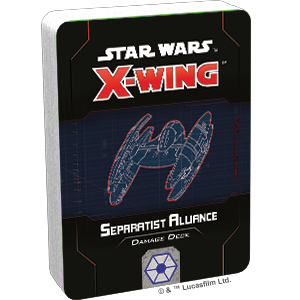 STAR WARS X-WING 2ND EDITION: SEPARATIST DAMAGE DECK EN (星球大战X翼战机第二版：分离主义伤害牌库 英文版)
