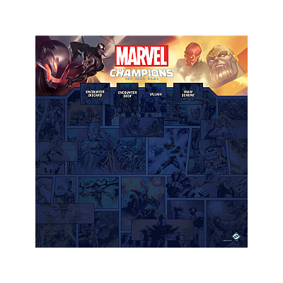 MARVEL CHAMPIONS 1-4 PLAYER GAME MAT