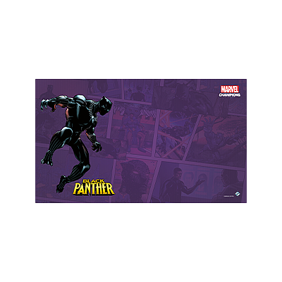 MARVEL CHAMPIONS: BLACK PANTHER GAME MAT (漫威群英传：黑豹游戏垫)