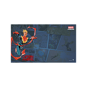 MARVEL CHAMPIONS: CAPTAIN MARVEL GAME MAT (漫威群英传：惊奇队长游戏垫)