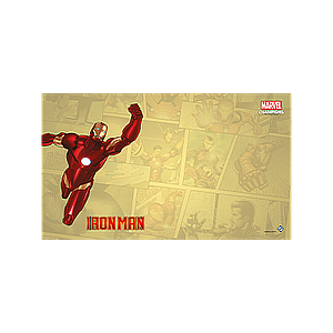 MARVEL CHAMPIONS: IRON MAN GAME MAT (漫威群英传：钢铁侠游戏垫)