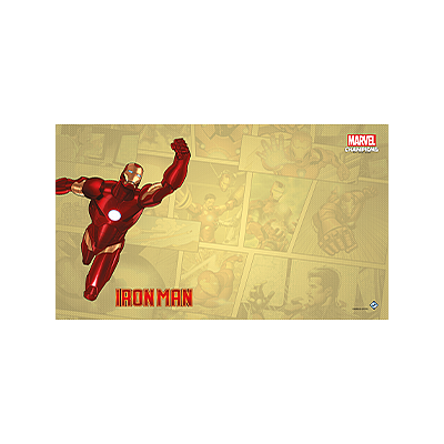 MARVEL CHAMPIONS IRON MAN GAME MAT