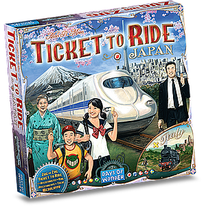 TICKET TO RIDE MAP COLLECTION: VOLUME 7 JAPAN & ITALY EN (铁路环游地图集：第七卷 日本与意大利 英文版)