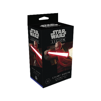 STAR WARS LEGION: COUNT DOOKU COMMANDER EXPANSION EN (星球大战军团：杜库伯爵指挥官扩展 英文版)