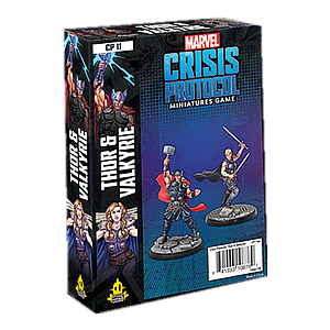 MARVEL CRISIS PROTOCOL: THOR & VALKYRIE CHARCTER PACK EN
 (漫威危机协议：索尔与瓦尔基里角色补充包 英文版)