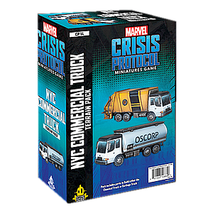 MARVEL CRISIS PROTOCOL GARBAGE TRUCK CHEM TRUCK TERRAIN EXPANSION EN