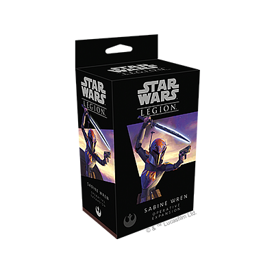 STAR WARS LEGION: SABINE WREN OPERATIVE EXPANSION EN (星球大战军团：莎宾·雷恩行动人员扩展 英文版)