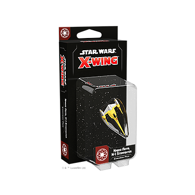 STAR WARS X-WING 2ND EDITION WAVE 4: NABOO ROYAL N-1 STARFIGHTER EXPANSION PACK EN (星球大战X翼战机第二版第4波：那卜星皇家N-1星际战斗机扩展补充包 英文版)