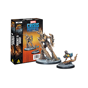 MARVEL CRISIS PROTOCOL ROCKET AND GROOT CHARACTER PACK EN
