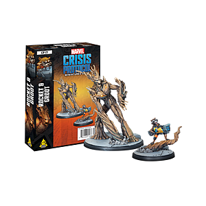 MARVEL CRISIS PROTOCOL: ROCKET AND GROOT CHARACTER PACK EN (漫威危机协议：火箭与格鲁特角色补充包 英文版)