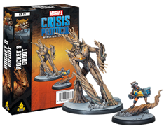 MARVEL CRISIS PROTOCOL: ROCKET AND GROOT CHARACTER PACK EN (漫威危机协议：火箭与格鲁特角色补充包 英文版)