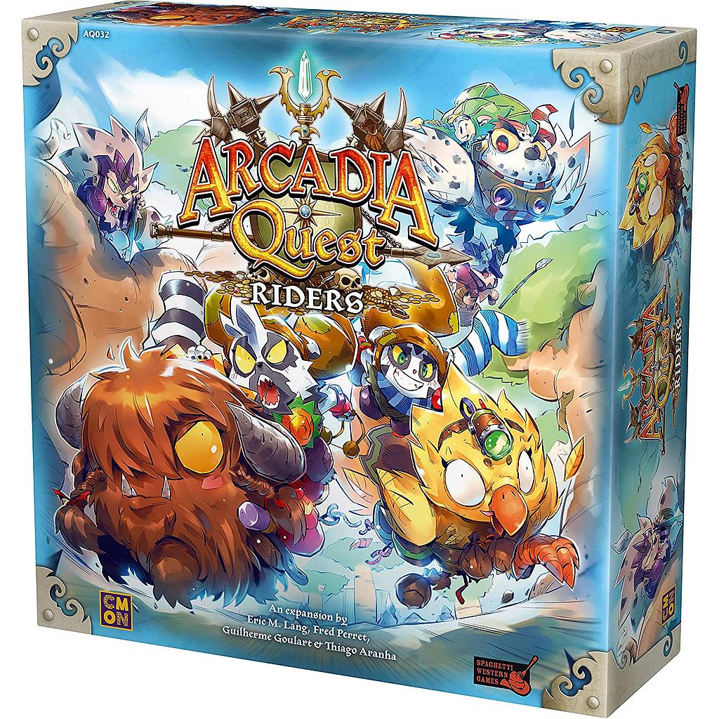 ARCADIA QUEST RIDERS GAME NIGHT KIT EN