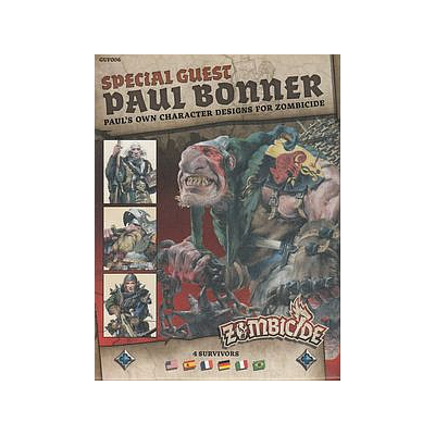 ZOMBICIDE BLACK PLAGUE SPECIAL GUEST BOX - PAUL BONNER EN