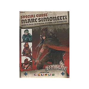 ZOMBICIDE BLACK PLAGUE SPECIAL GUEST BOX - MARC SIMONETTI EN