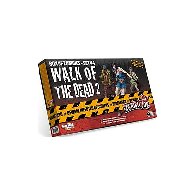 ZOMBICIDE BOX OF  ZOMBIES - SET #4: WALK OF THE DEAD 2 EN (无尽杀戮丧尸盒 - 套件#4：行尸走肉 2 英文版)