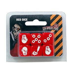 ZOMBICIDE: RED SPECIAL DICE (无尽杀戮：红色特殊骰子)