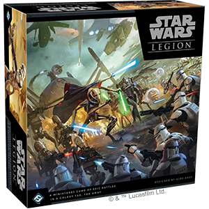 STAR WARS LEGION: CLONE WARS CORE SET EN (星球大战军团：克隆人战争核心包 英文版)