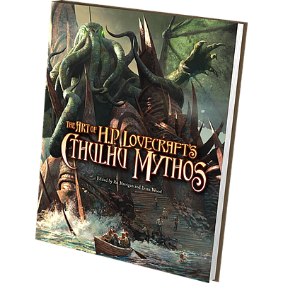 ARKHAM HORROR FICTION: THE ART OF H.P. LOVECRAFTS CTHULHU MYTHOS EN (诡镇奇谈：H.P.洛夫克拉夫特的克苏鲁神话 英文版)