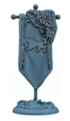 A SONG OF ICE & FIRE: STARK DELUXE ACTIVATION BANNER (冰与火之歌：史塔克豪华激活旗帜)
