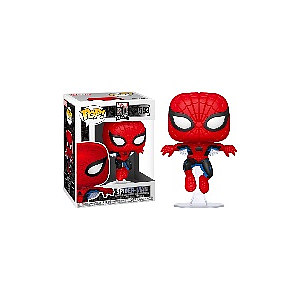 FUNKO POP MARVEL: 80TH- FIRST APPEARANCE SPIDER-MAN(MT) (FUNKO漫威漫画80周年：初代蜘蛛侠 电镀限定款)