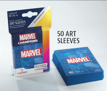MARVEL ART SLEEVES MARVEL BLUE