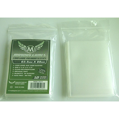 MAYDAY GAMES SLEEVES 63.5X88MM (7077)