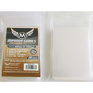 MAYDAY GAMES SLEEVES 65X100MM (牌套-80X120MM-7104)